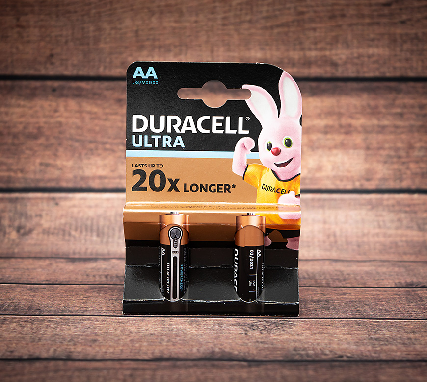 Батарейки 1.5VLR6 Duracell Ultra Power АА