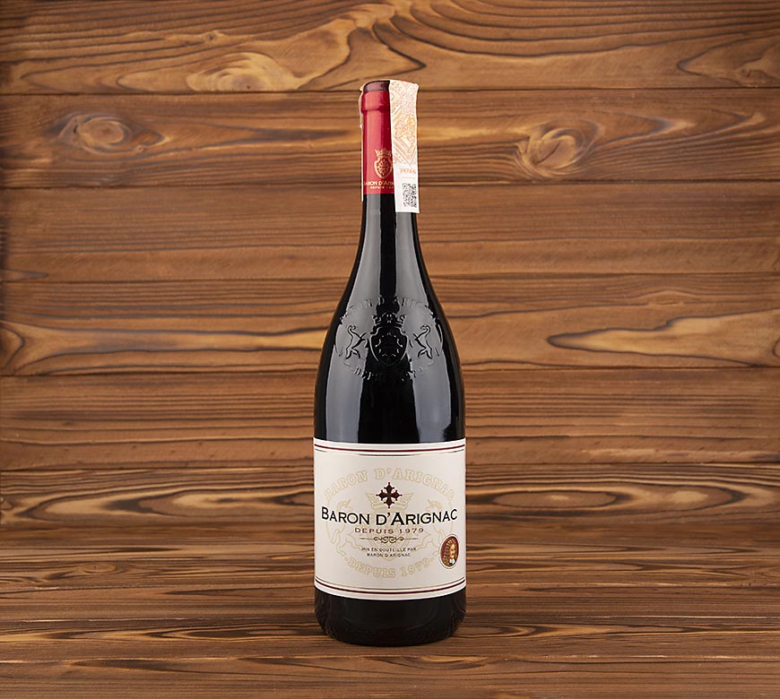 Вино Rouge Dry червоне сухе 12%, 0,75 л
