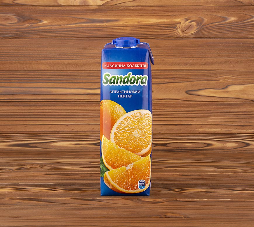 Нектар Апельсиновий Sandora, 1,0 л