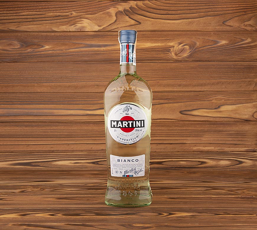 Вермут Martini Bianco 15%, 1,0 л