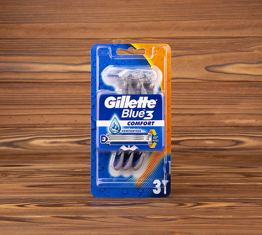 Бритви Gillette BLUE 3 Comfort, 3 шт