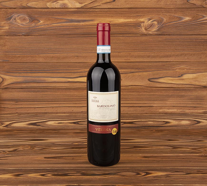 Вино Terre di Verona Bardolino DOC 12%, 0,75 л